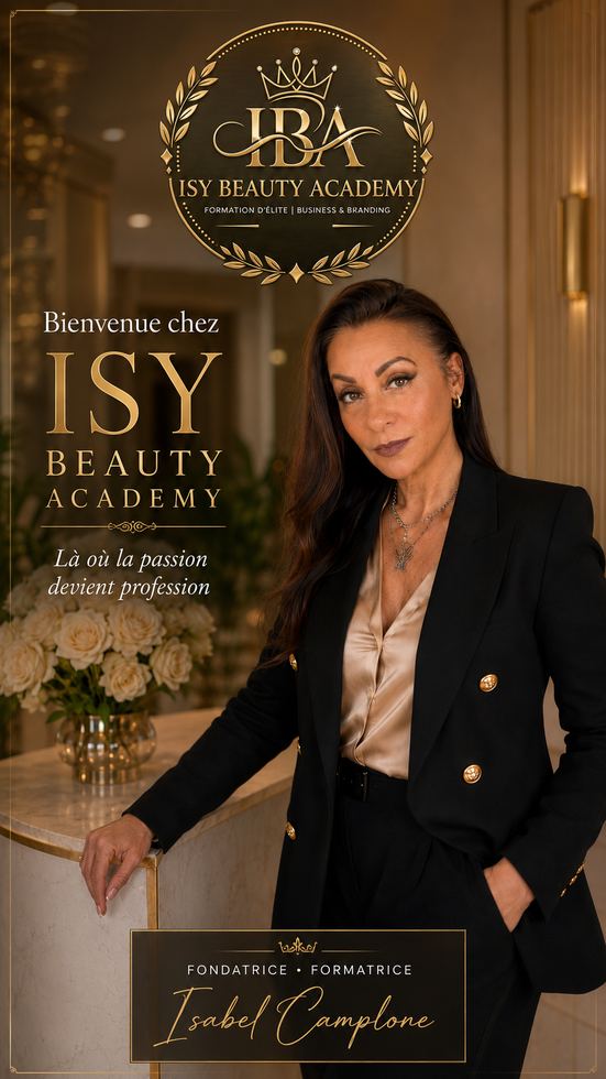 Isabel Camplone — Bienvenue chez ISY Beauty Academy