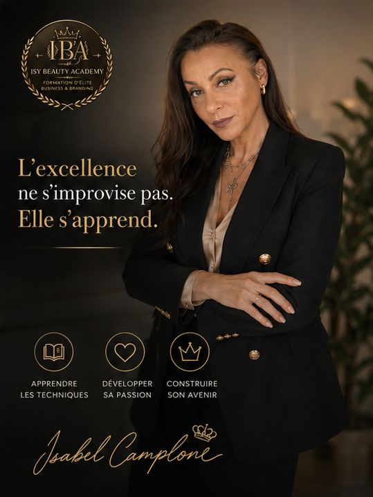 L'excellence ne s'improvise pas. Elle s'apprend. — Isabel Camplone